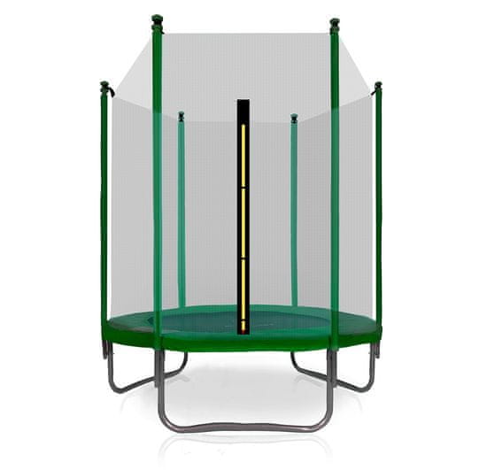 aGa SPORT TOP Trampolína 150 cm Dark Green + ochranná síť