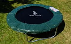 aGa SPORT TOP Trampolína 150 cm Dark Green + ochranná síť