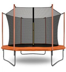 Aga Sport Fit Trampolína 180 cm Orange + vnitřní ochranná síť