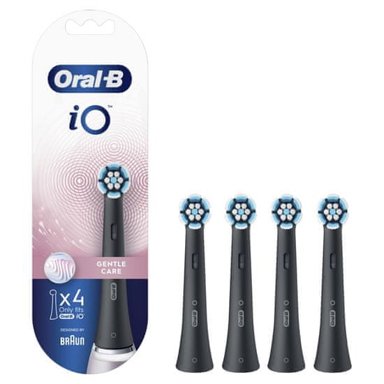 Oral-B iO Gentle Care Kartáčkové Hlavy, Balení 4 ks