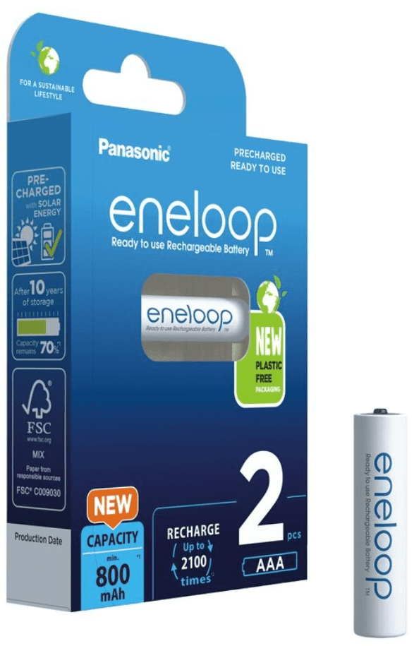 Panasonic HR03 AAA 4MCCE/2BE ENELOOP N HR034MCCE2BEN