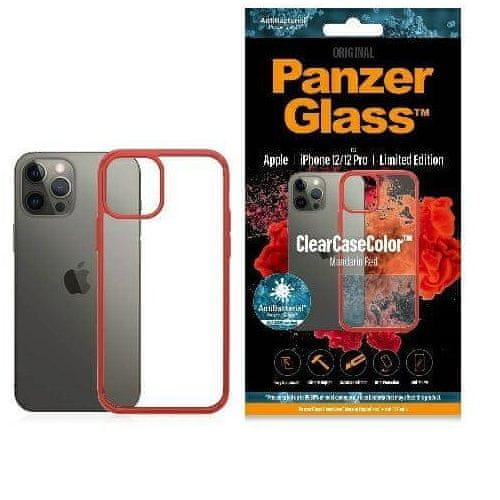 PanzerGlass ClearcaseColor pouzdro pro Apple iPhone 12/iPhone 12 Pro - Tmavě Modrá KP19755