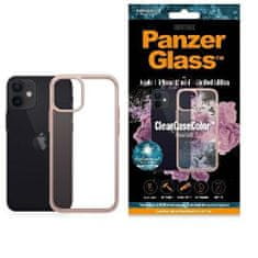 PanzerGlass ClearcaseColor pouzdro pro Apple iPhone 12 Mini - Růžová KP19763