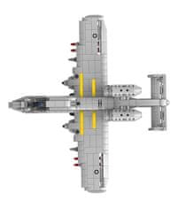 Cogo stavebnice Bojový letoun Fairchild A-10 Thunderbolt II Warthog 1:40 kompatibilní 925 dílů