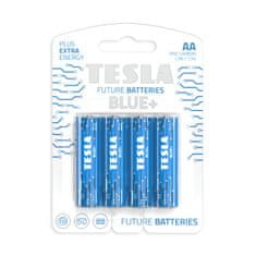 Tesla Batteries TESLA AA BLUE+ Zinc Carbon 4 ks blistr R06 NEW