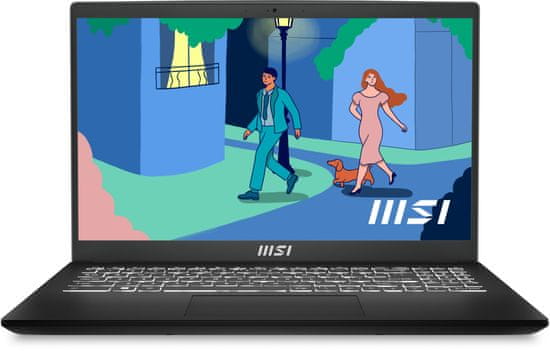 MSI Modern 15 B12M-427CZ, černá (9S7-15H112-427)