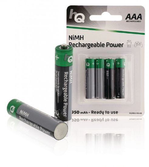 HQ | Nabíjecí článek Ready2Use AAA 1.2V/950mAh Ni-MH, HQ-R2U-AAA-01, 4ks