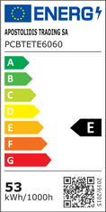 ACA Lightning  LED lineární vodotěsné svítidlo TETE 60W/6000K/5510Lm/120°/IP66