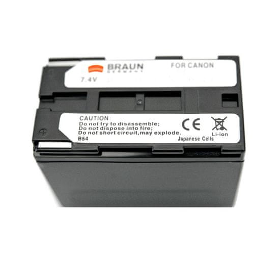 BRAUN Baterie CANON BP-950 (BDP-CBP950, 5200mAh)