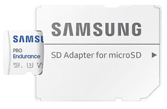 Samsung PRO Endurance micro SDXC, 128 GB + SD adapter