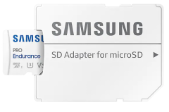 Samsung Micro SDXC 256GB PRO Endurance UHS-I U3 (Class 10) + SD adaptér