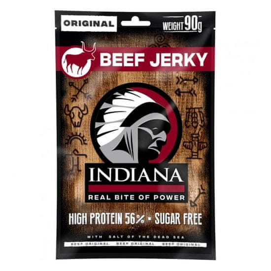 INDIANA JERKY Sušené maso Indiana Jerky 90 g