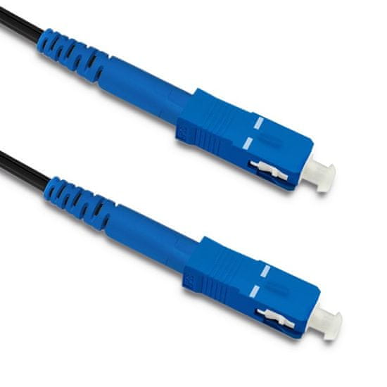 Qoltec Optický patchcord SC/PC - SC/PC | Message | Simplex | 50m