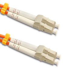 Qoltec Optický kabel LC/UPC - LC/UPC | Multimode | 50/125 | OM2 | Duplex | 50m