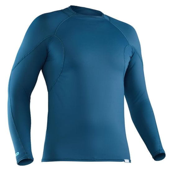 NRS Pánské tričko s dlouhým rukávem UV50+ H2Core Rashguard Moroccan Blue