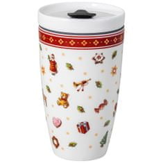 Villeroy & Boch Porcelánový termohrnek s víčkem z kolekce TO GO Toys Delight 0,35 l