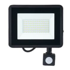 Berge LED reflektor IVO s čidlem PIR - 50W - IP65 - 4250Lm - teplá bílá - 3000K