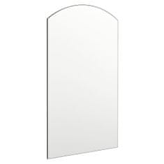 Vidaxl Zrcadlo s LED světly 90 x 45 cm sklo obloukové