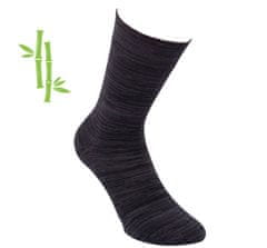 RS zdravotní unisex melírované bambusové ponožky s bavlnou 43063 3-pack, 39-42