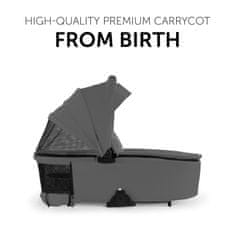 Hauck Walk N Care Carrycot Dark Grey