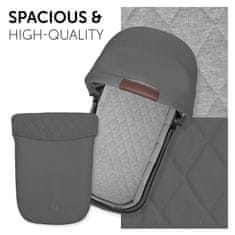 Hauck Walk N Care Carrycot Dark Grey