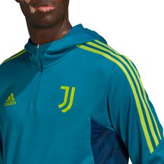 Adidas Mikina JUVENTUS FC Track teal Velikost: XXL