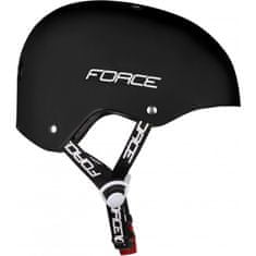 Force Přilba BMX - černá mat - Velikost L-XL (58-63 cm)