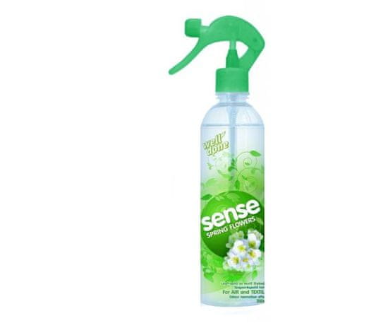 Well Done WELL DONE Osvěžovač vzduchu a textílií Spring Flower s rozprašovačem 350 ml