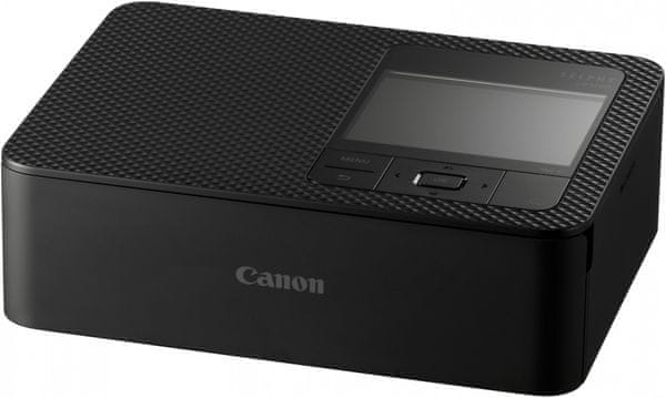  přenosná malá tiskárna canon selphy cp1500 rychlý tisk fotografií z mobilu z pc z usb zařízení automatické podávání ze zásobníku papíru odolné fotografie dyesub sublimační tisk paměťová karta čtečka 