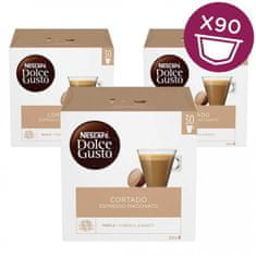 NESCAFÉ Dolce Gusto Cortado – kávové kapsle – 90 kapslí v balení