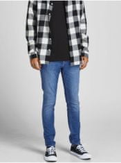 Jack&Jones Modré slim fit džíny Jack & Jones Liam 36/32