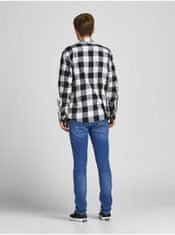 Jack&Jones Modré slim fit džíny Jack & Jones Liam 36/32