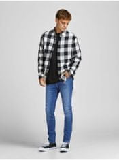 Jack&Jones Modré slim fit džíny Jack & Jones Liam 36/32