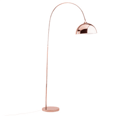 Beliani Stojací lampa v měděné barvě 160 cm CANDELLA