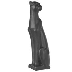 Beliani Dekorativní figurka leopard černá SPHYNX