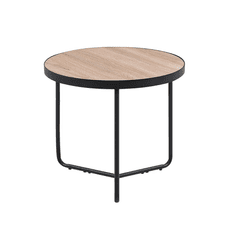 Beliani Konferenční stolek světle dřevo MELODY Small