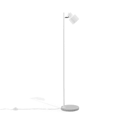 Beliani Stojací bílá lampa 149 cm CORBONES