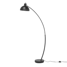 Beliani Stojací černá lampa 155 cm DINTEL