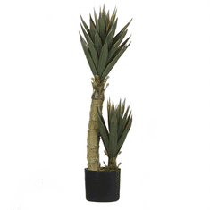 Beliani Umělá rostlina v květináči 90 cm YUCCA