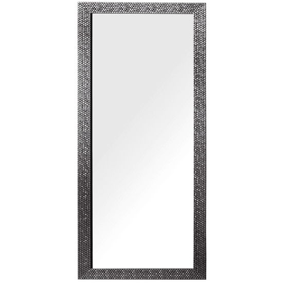 Beliani Nástěnné zrcadlo AJACCIO 50 x 130 cm stříbrné