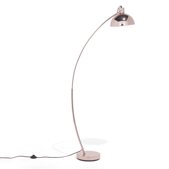 Beliani Stojací měděná lampa 155 cm DINTEL