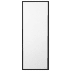 Beliani Zrcadlo černé 40 x 140 cm TORCY