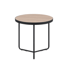 Beliani Konferenční stolek světle dřevo MELODY Medium