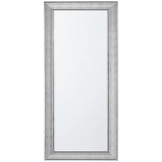 Beliani Stříbrné zrcadlo 50x130 cm BUBRY