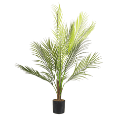 Beliani Umělá rostlina v květináči 83 cm ARECA PALM