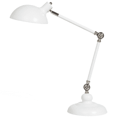 Beliani Moderní bílá stolní lampa pro čtení nebo psaní MERAMEC