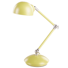 Beliani Kancelářská lampa, nastavitelná, žlutá, 60 cm, HELMAND