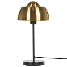 Beliani Stolní lampa 44 cm zlatá / černá SENETTE