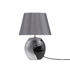 Beliani Stříbrná stolní lampa ARGUN