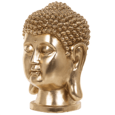 Beliani Dekorativní zlatá figurka 41 cm BUDDHA